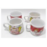 * 4 Vintage Campbell Soup Crocks