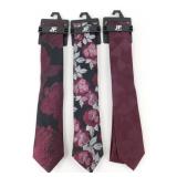 3 Brand New J. Ferrar Ties