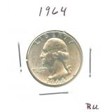 1964 Washington Silver Quarter