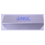 Gray NGC Slabbed Coin Box with Lid