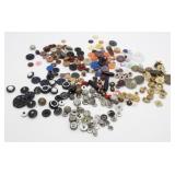 Large Group of Vintage Buttons - Great for