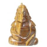 Tiger Eye Buddha Figure