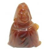 Carnelian Buddha Figure