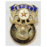 Vintage Sterling Elk