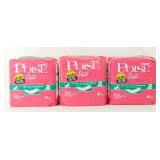 * 3 New Packs of Depend Poise Pads
