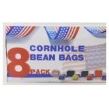 NIB 8 Corn Hole Bean Bags