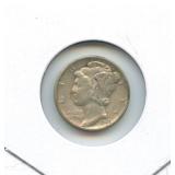 1945-D Mercury Silver Dime