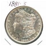 1881-S Morgan Silver Dollar