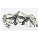 Vintage Sterling Silver Horse Pin - 9.66 grams