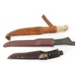 5" Fixed Blade Knife (Overall 9-1/2", New with