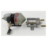 2 Fishing Reels: Pflueger #1893 & Shakespeare