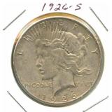1926-S Peace Silver Dollar