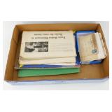 Assortment of Old Cards, Magazines and Odds &