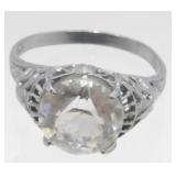 Vintage Art Deco Flower Ring