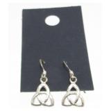 Marsala Sterling Silver Earrings