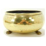 Vintage Russian Brass Hammered Surface Jardiniï¿½re