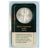 2000 U.S. Silver Eagle ASE - 1 oz Fine Silver,