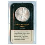 2000 U.S. Silver Eagle ASE - 1 oz Fine Silver,