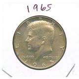 1965 Kennedy Half Dollar - 40% Silver