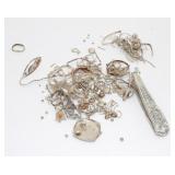 105 grams of Sterling and Fine Silver Jewelers