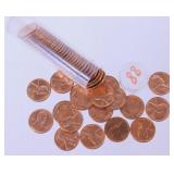 Roll of (50) Uncirculated 1960-D Lincoln Memorial