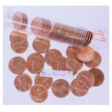 Roll of (50) Uncirculated 1960-D Lincoln Memorial