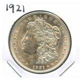 1921 Morgan Silver Dollar