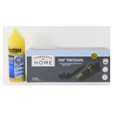 * New Wet / Dry Car Vacuum & Prestone De-Icer