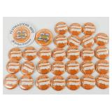 Bag of Oktoberfest 1968-69 Fest Master Buttons