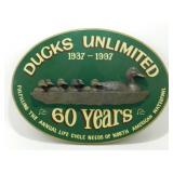 * Ducks Unlimited 1997 Plaque - Some Repairs