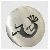 Kokopelli Lapel Pin - 4.5 grams Total Weight