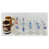 ** 11 Pabst Glasses, 3 Old Style Glasses, 1 Grain