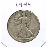 1944 Walking Liberty Silver Half Dollar