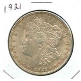 1921 Morgan Silver Dollar