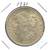 1921 Morgan Silver Dollar