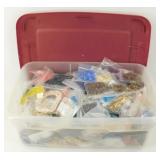 * Container Full of Beads