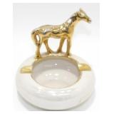 * Vintage Horse Ashtray