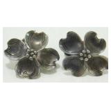 Old Marked Sterling Earrings