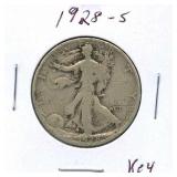 1928-S Walking Liberty Silver Half Dollar
