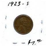 1923-S Lincoln Wheat Cent