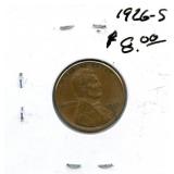 1926-S Lincoln Wheat Cent