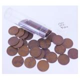 1910 Solid Date Roll of Lincoln Cents