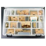 Plano Box with 20 Pairs of Earrings - New