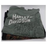2 La Crosse Area Harley-Davidson T-Shirts - Size