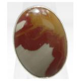 Handmade Applied Brass and Alpaca Ring - 11.4