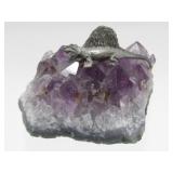 Amethyst Dinosaur Gemstone