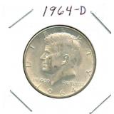 1964-D Kennedy Silver Half Dollar