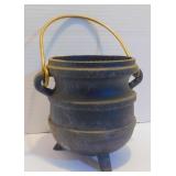 Vintage Cast Iron Cauldron