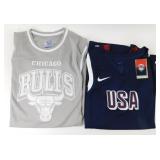 XL Chicago Bulls Jersey & XL USA Sparks of