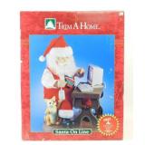 * Vintage Trim-a-Home 17" Santa Online
